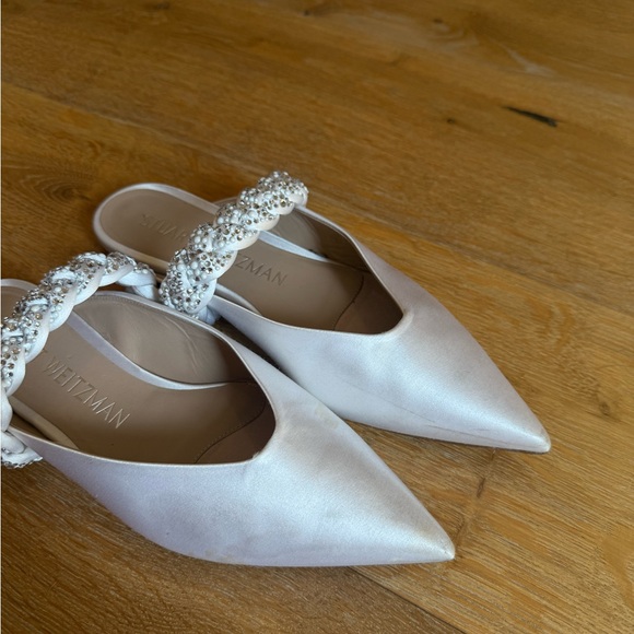 ROYALE PEARL BRAIDA FLAT | Stuart Weitzman - Picture 6 of 12